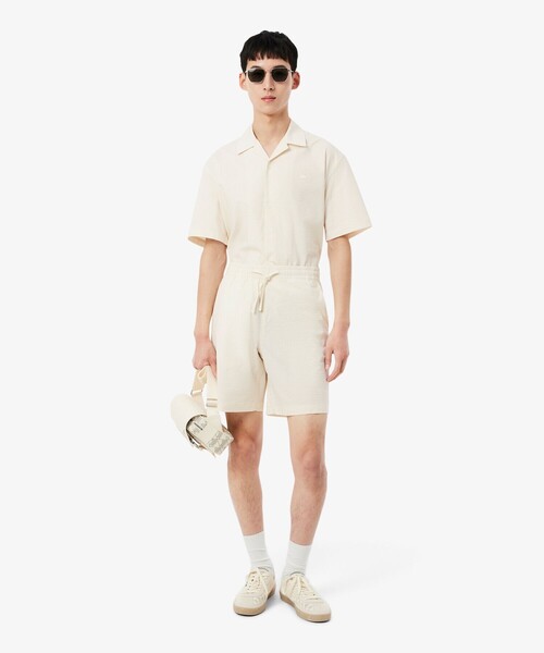 LACOSTE(ラコステ)の「シアサッカーショートパンツ(その他パンツ・メンズ・ブラック/オフホワイト・3/2/5/4)」の19枚目の写真