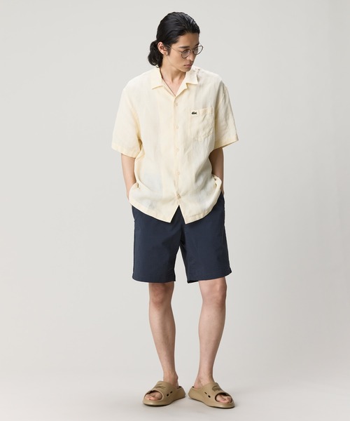 LACOSTE(ラコステ)の「シアサッカーショートパンツ(その他パンツ・メンズ・ブラック/オフホワイト・3/2/5/4)」の20枚目の写真