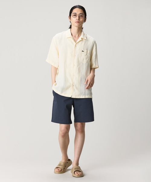 LACOSTE(ラコステ)の「シアサッカーショートパンツ(その他パンツ・メンズ・ブラック/オフホワイト・3/2/5/4)」の21枚目の写真