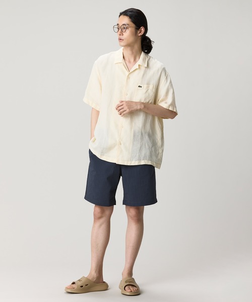 LACOSTE(ラコステ)の「シアサッカーショートパンツ(その他パンツ・メンズ・ブラック/オフホワイト・3/2/5/4)」の22枚目の写真