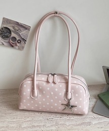 ポルカドットハンドルbag