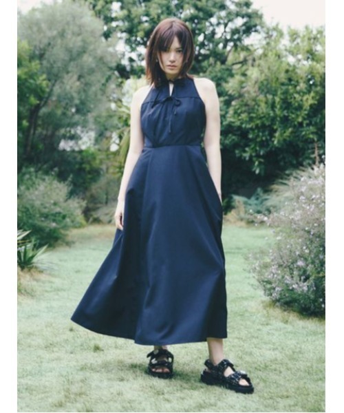 LILY BROWN（リリーブラウン）の「[L.B CANDY STOCK]ビジュープラットフォームサンダル（サンダル・レディース・ベージュ/ブラック・S/M/L）」の9枚目の写真