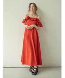LILY BROWN（リリーブラウン）の「[L.B CANDY STOCK]ビジュープラットフォームサンダル（サンダル）」