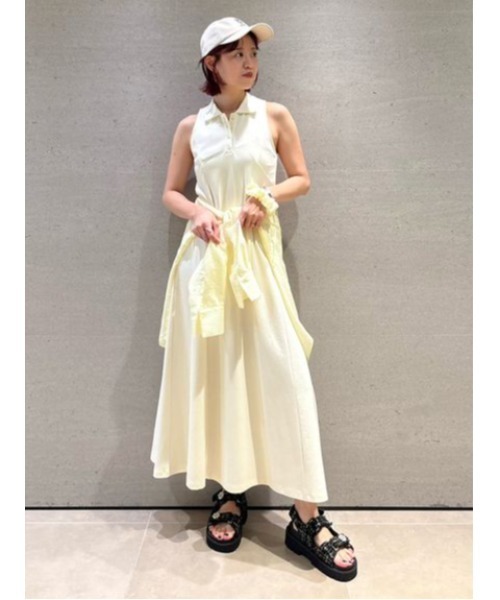 LILY BROWN（リリーブラウン）の「[L.B CANDY STOCK]ビジュープラットフォームサンダル（サンダル・レディース・ベージュ/ブラック・S/M/L）」の11枚目の写真
