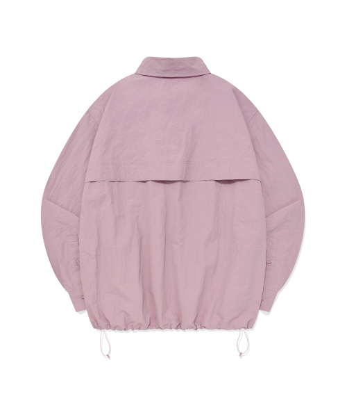 YALE（イェール）の「ナイロンスポーティコーチシャツインディピンク（シャツ/ブラウス・レディース・その他・LARGE/MEDIUM/SMALL/X-LARGE/X-SMALL/XX-LARGE）」の3枚目の写真