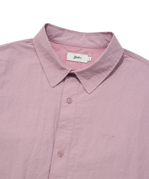 YALE（イェール）の「ナイロンスポーティコーチシャツインディピンク（シャツ/ブラウス・レディース・その他・LARGE/MEDIUM/SMALL/X-LARGE/X-SMALL/XX-LARGE）」の4枚目の写真