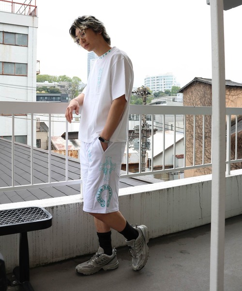 GALLIS ADDICTION（ガリスアディクション）の「GA Color 刺繍&Print Tee（Tシャツ/カットソー・メンズ・ブラック/ホワイト/ブラック系2・L/M）」の17枚目の写真