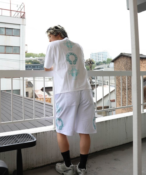 GALLIS ADDICTION（ガリスアディクション）の「GA Color 刺繍&Print Tee（Tシャツ/カットソー・メンズ・ブラック/ホワイト/ブラック系2・L/M）」の20枚目の写真
