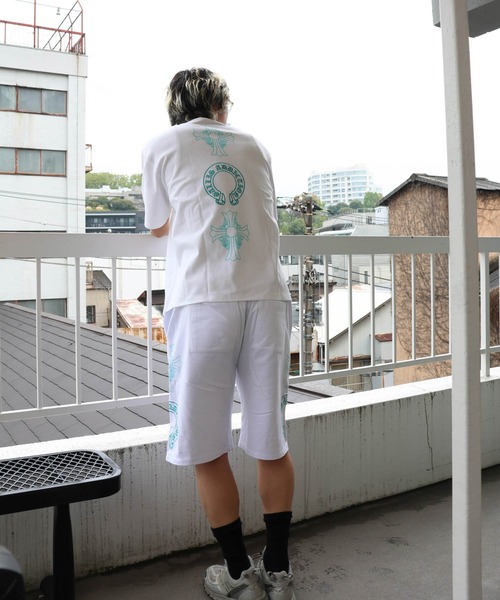 GALLIS ADDICTION（ガリスアディクション）の「GA Color 刺繍&Print Tee（Tシャツ/カットソー・メンズ・ブラック/ホワイト/ブラック系2・L/M）」の21枚目の写真