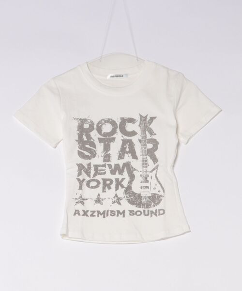 MEMECLE（メメクル）の「【 MEMECLE / メメクル 】レタリングプリント パンクTシャツ（Tシャツ/カットソー・レディース・ホワイト・MEDIUM/SMALL/LARGE）」の4枚目の写真