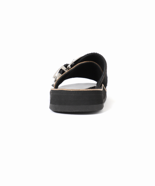 THE SANDALMAN（サンダルマン）の「THE SANDALMAN / サンダルマン 別注 ダブル ストラップ ウェスタン（サンダル・メンズ・ブラウン/ブラック・70/90/80）」の9枚目の写真