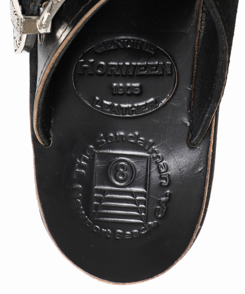 THE SANDALMAN（サンダルマン）の「THE SANDALMAN / サンダルマン 別注 ダブル ストラップ ウェスタン（サンダル・メンズ・ブラウン/ブラック・70/90/80）」の13枚目の写真