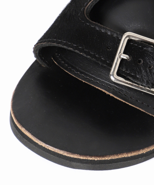 THE SANDALMAN（サンダルマン）の「THE SANDALMAN / サンダルマン 別注 ダブル ストラップ ウェスタン（サンダル・メンズ・ブラウン/ブラック・70/90/80）」の14枚目の写真