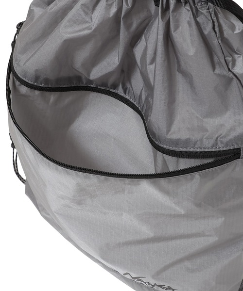 NANGA（ナンガ）の「Fibermax TUL KNAPSACK/Fibermax TUL ナップサック（バックパック/リュック・メンズ・グレー/ブラック・FREE）」の4枚目の写真