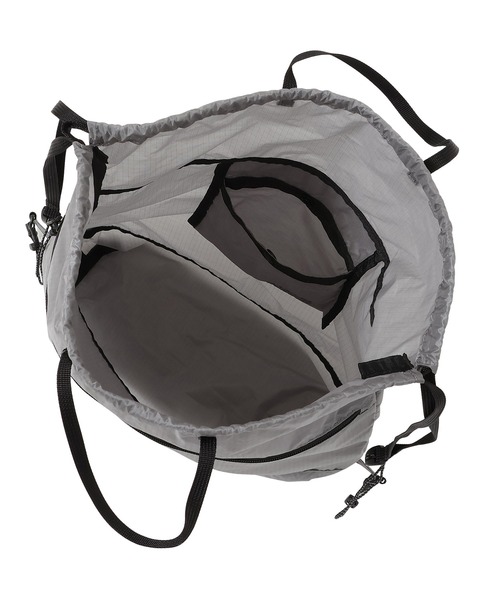 NANGA（ナンガ）の「Fibermax TUL KNAPSACK/Fibermax TUL ナップサック（バックパック/リュック・メンズ・グレー/ブラック・FREE）」の6枚目の写真