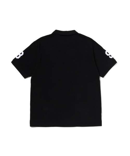 A BATHING APE(アベイシングエイプ)の「LARGE APE HEAD RELAXED FIT POLO(ポロシャツ・メンズ・ブラック/ネイビー/ホワイト・X-LARGE/XX-LARGE/LARGE/SMALL/MEDIUM)」の14枚目の写真