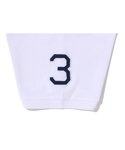 A BATHING APE(アベイシングエイプ)の「LARGE APE HEAD RELAXED FIT POLO(ポロシャツ・メンズ・ブラック/ネイビー/ホワイト・X-LARGE/XX-LARGE/LARGE/SMALL/MEDIUM)」の4枚目の写真