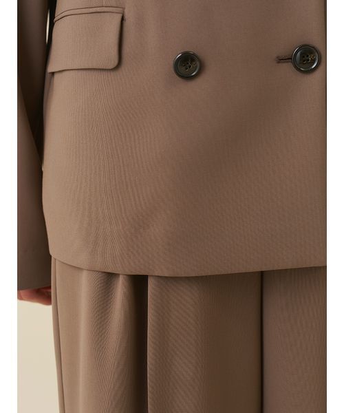SNIDEL(スナイデル)の「【Washable】ジャケット(テーラードジャケット・レディース・ブラウン/ネイビー/アイボリー/ダークネイビー・0/1)」の17枚目の写真