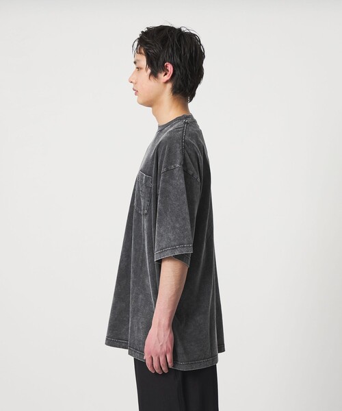 CITEN(シテン)の「<CITEN>パウダーフェードポケットT(Tシャツ/カットソー・メンズ・ブラック・M/S/L)」の13枚目の写真