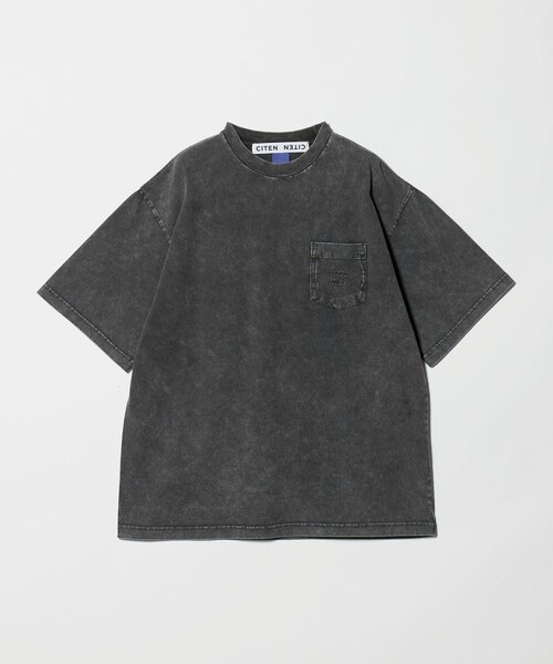 CITEN(シテン)の「<CITEN>パウダーフェードポケットT(Tシャツ/カットソー・メンズ・ブラック・M/S/L)」の15枚目の写真
