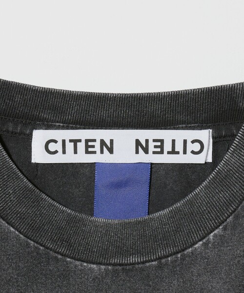 CITEN(シテン)の「<CITEN>パウダーフェードポケットT(Tシャツ/カットソー・メンズ・ブラック・M/S/L)」の2枚目の写真