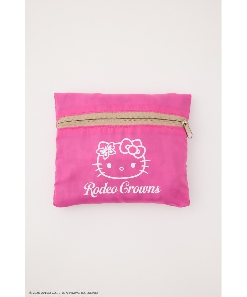 RODEO CROWNS WIDE BOWL(ロデオクラウンズワイドボウル)の「(HELLO KITTY)トラベルバッグ(エコバッグ/サブバッグ・レディース・ブラウン系その他/ピンク系その他・FREE)」の8枚目の写真