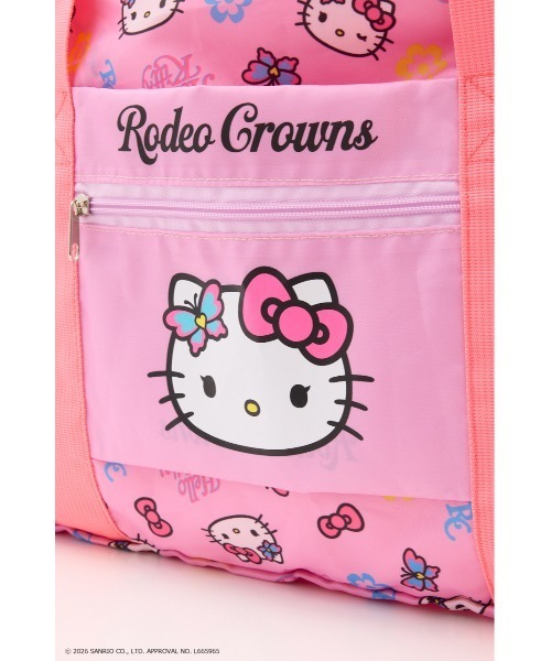 RODEO CROWNS WIDE BOWL(ロデオクラウンズワイドボウル)の「(HELLO KITTY)トラベルバッグ(エコバッグ/サブバッグ・レディース・ブラウン系その他/ピンク系その他・FREE)」の16枚目の写真
