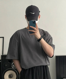 YEI 1/2 Tee (リブ) モク色