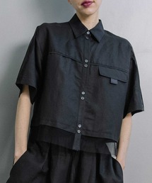 MARECHAL TERRE（マルシャルテル）の「レイヤードデザインシャツ（シャツ/ブラウス）」