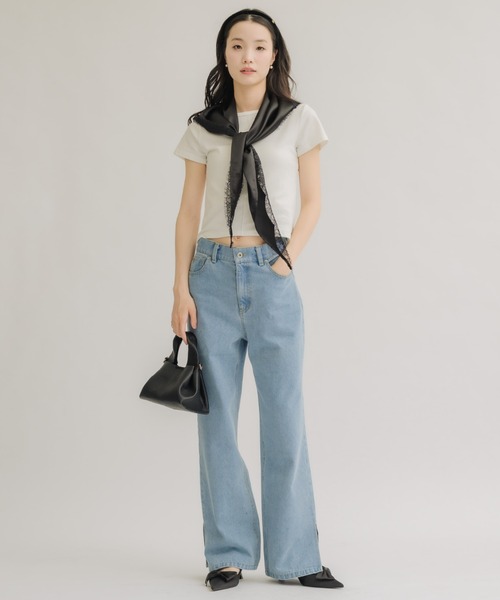 NEUNA（ヌナ）の「リボンポインテッドミュール（パンプス・レディース・ブラック・39/38/36）」の15枚目の写真