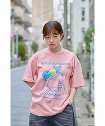 【ChupaChups/チュッパチャプス】グラフィックTシャツ ユニセックス/カジュアル/お菓子