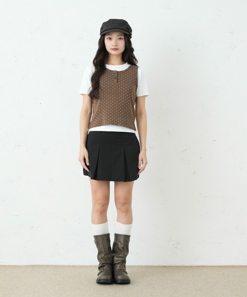 FCMM(エフシーエムエム)の「ENSEMBLE TOPS / アンサンブルトップス(Tシャツ/カットソー・レディース・ブラウン/ネイビー/グレー・SMALL/MEDIUM)」の15枚目の写真