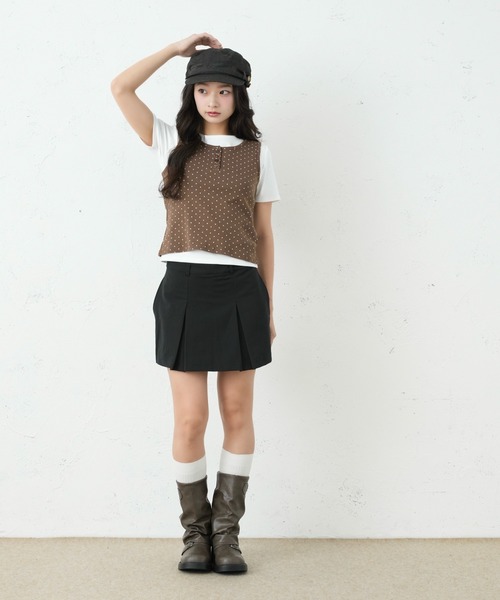 FCMM(エフシーエムエム)の「ENSEMBLE TOPS / アンサンブルトップス(Tシャツ/カットソー・レディース・ブラウン/ネイビー/グレー・SMALL/MEDIUM)」の18枚目の写真