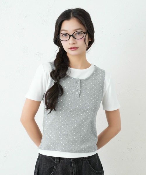 FCMM(エフシーエムエム)の「ENSEMBLE TOPS / アンサンブルトップス(Tシャツ/カットソー・レディース・ブラウン/ネイビー/グレー・SMALL/MEDIUM)」の5枚目の写真