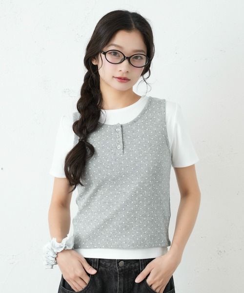 FCMM(エフシーエムエム)の「ENSEMBLE TOPS / アンサンブルトップス(Tシャツ/カットソー・レディース・ブラウン/ネイビー/グレー・SMALL/MEDIUM)」の4枚目の写真