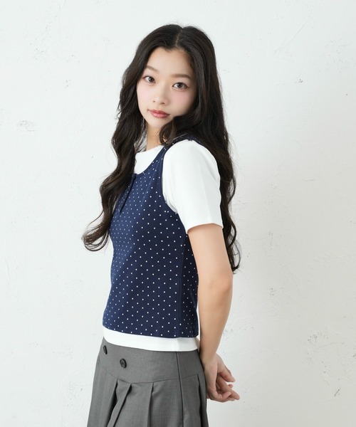 FCMM(エフシーエムエム)の「ENSEMBLE TOPS / アンサンブルトップス(Tシャツ/カットソー・レディース・ブラウン/ネイビー/グレー・SMALL/MEDIUM)」の22枚目の写真