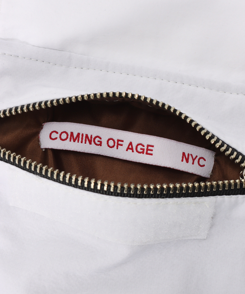 CITYSHOP(シティーショップ)の「COMING OF AGE TRAVEL SLING:ミニバッグ(クラッチバッグ・レディース・ホワイト・FREE)」の13枚目の写真