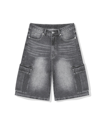 BASIC LABEL（ベーシックラベル）の「Liam Cargo Bermuda Half Denim Shorts 3 Color [BLSD_2001]（その他パンツ）」