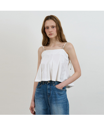 DEHEVE（デヘヴェ）の「Strap Sleeveless Blouse [Ivory]（シャツ/ブラウス）」