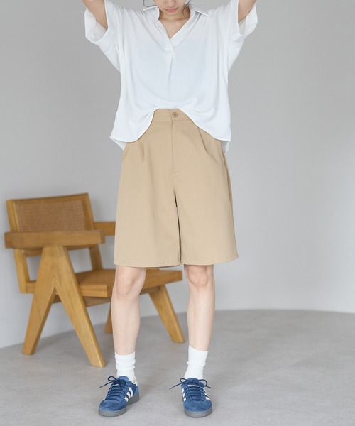 yuue' ( wear )(ユーイ)の「セミシアーバルーンスキッパーブラウス(カーディガン/ボレロ・レディース・ダークブラウン/ホワイト/ブラック・FREE)」の10枚目の写真