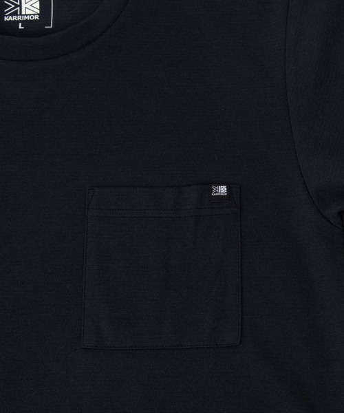 karrimor(カリマー)の「panapack S/S PKT-T(Tシャツ/カットソー・メンズ・サックスブルー/ブラック/ホワイト・S/M/L/XL)」の8枚目の写真