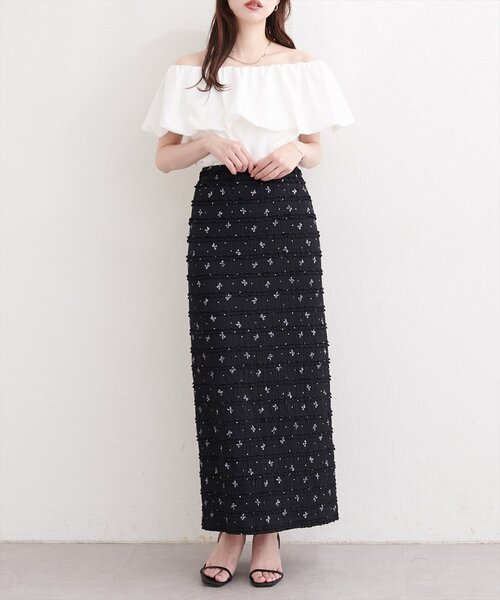 natural couture(ナチュラルクチュール)の「フリルカットスカート(スカート・レディース・その他2/その他4/その他1/その他3・FREE)」の1枚目の写真