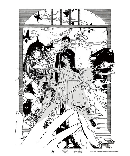 CONVERSE TOKYO(コンバーストウキョウ)の「【CLAMP】〈KOSUKE KAWAMURA〉グラフィックポスター(ポスター/アート・レディース・B/C/G/D/A/E/F/H・FREE)」の2枚目の写真