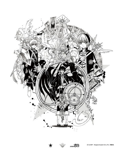 CONVERSE TOKYO(コンバーストウキョウ)の「【CLAMP】〈KOSUKE KAWAMURA〉グラフィックポスター(ポスター/アート・レディース・B/C/G/D/A/E/F/H・FREE)」の1枚目の写真
