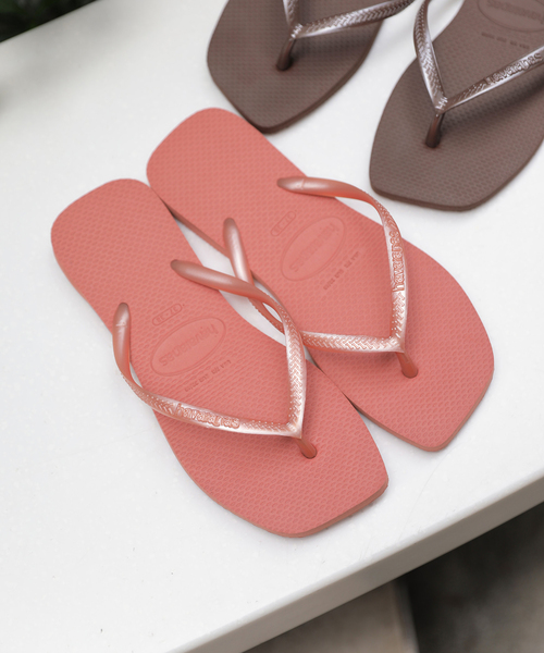 havaianas(ハワイアナス)の「Havaianas/ハワイアナス Slim Square サンダル SLIM SQUARE4 148301(サンダル・レディース・ブラウン/ブラック/ピンク・22cm/23cm/24.5cm/25.5cm)」の16枚目の写真