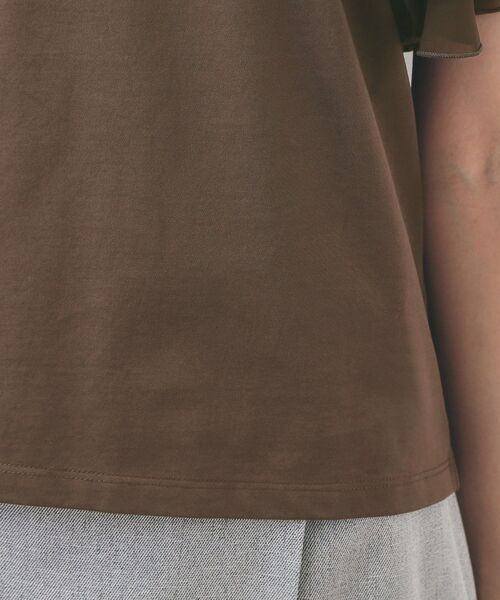 index(インデックス)の「【接触冷感/UVケア】シフォンフリルドッキングトップス《洗濯機OK》(Tシャツ/カットソー・レディース・ナチュラル/ブラウン系その他/ライトブルー・42/36/38/40)」の21枚目の写真