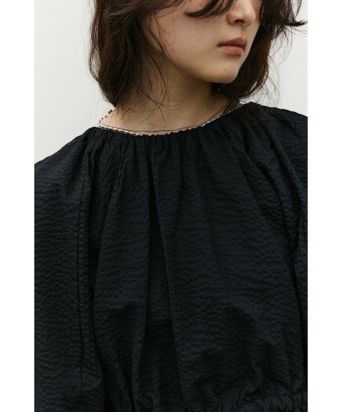 STYLEMIXER(スタイルミキサー)の「ボリュームスリーブブラウス(シャツ/ブラウス・レディース・ブラック/ホワイト/イエロー・FREE)」の22枚目の写真