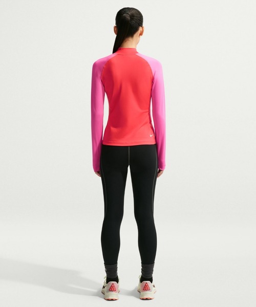 ACG(エィシージー)の「ACG "Wildsee" ウィメンズ Dri-FIT 1/4ジップ ロングスリーブ ハイキングトップス / ACG "Wildsee" Women's Dri-FIT 1/4-Zip Long-Sleeve Hiking Top IQ6323-696 Light Crimson(その他トップス・レディース・レッド・XS/XL/S/M/L)」の5枚目の写真