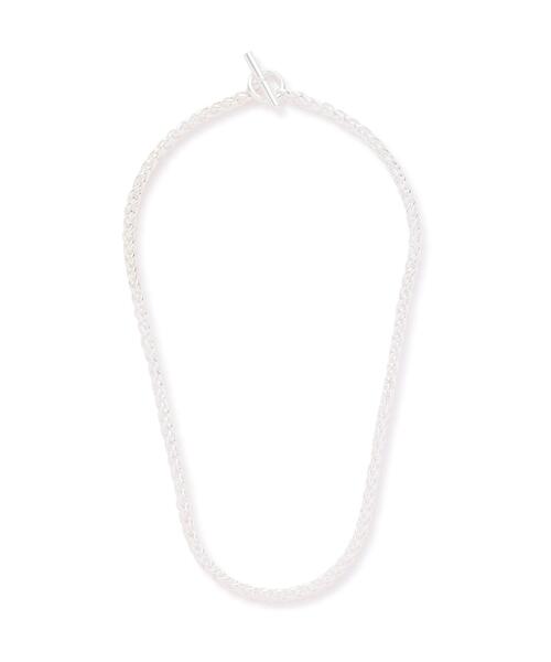 on the sunny side of the street(オンザサニーサイドオブザストリート)の「on the sunny side of the street(オン ザ サニーサイド オブ ザ ストリート) Triple Triplet Chain choker(ネックレス・メンズ・シルバー・F)」の1枚目の写真