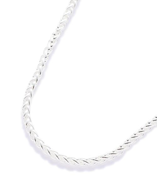 on the sunny side of the street(オンザサニーサイドオブザストリート)の「on the sunny side of the street(オン ザ サニーサイド オブ ザ ストリート) Triple Triplet Chain choker(ネックレス・メンズ・シルバー・F)」の5枚目の写真